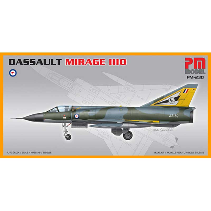 1/72 Mirage IIIO RAAF 75 & 77 Squadron PM Model PM230 1/72 Mirage IIIO RAAF 75 & 77 Squadron PM Model PM230