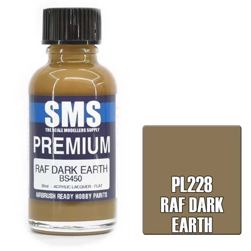 30ml RAF Dark Earth BS450 SMS PL228 30ml RAF Dark Earth BS450 SMS PL228