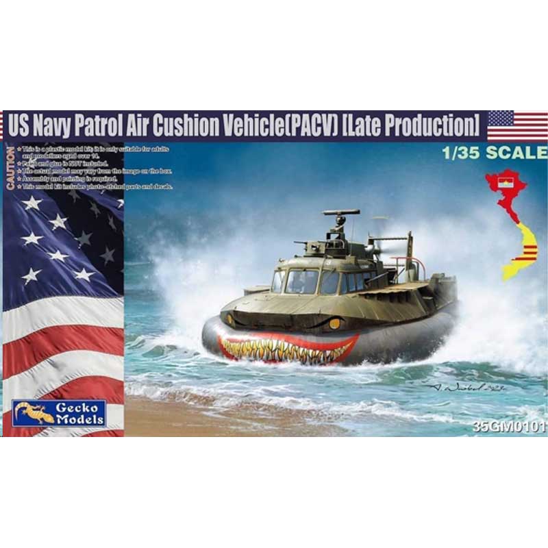 Gecko Models US Navy PACV Hovercraft Late Production (1/35) 35GM0101