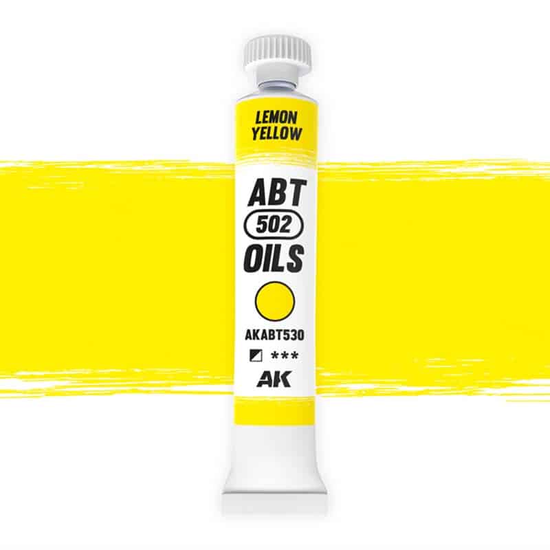 Abteilung 502 Oil Paint Lemon Yellow (20ml) AKABT530 Abteilung 502 Oil Paint Lemon Yellow (20ml) AKABT530
