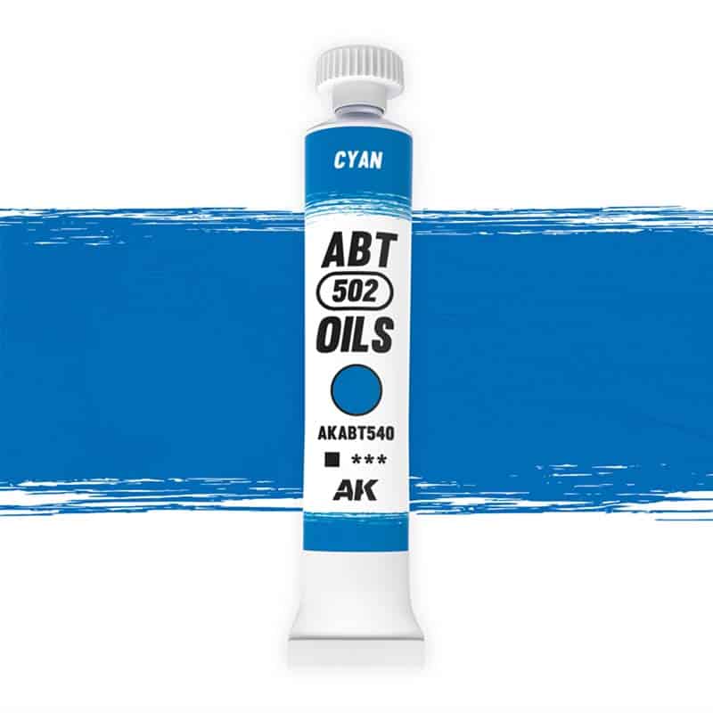 Abteilung 502 Oil Paint Cyan (20ml) AKABT540 Abteilung 502 Oil Paint Cyan (20ml) AKABT540