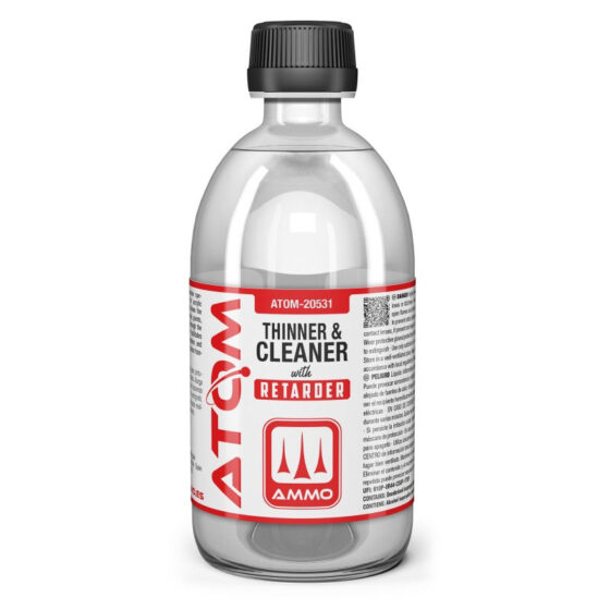 ATOM Thinner and Cleaner with Retarder (500ml) ATOM-20531 ATOM Thinner and Cleaner with Retarder (500ml) ATOM-20531
