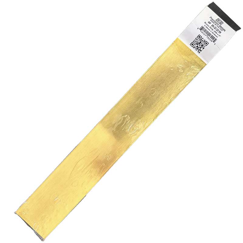 K & S Metal .090 x 2" Brass Strips (1pk) K and S Metals 8229