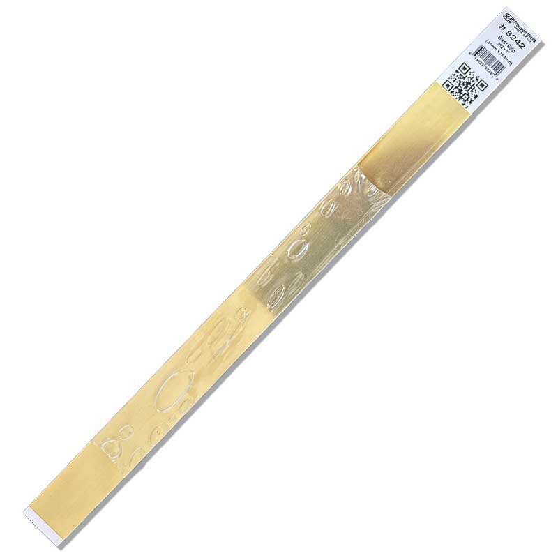 K & S Metal .032 x 1" Brass Strip (1pk) K and S Metals 8242