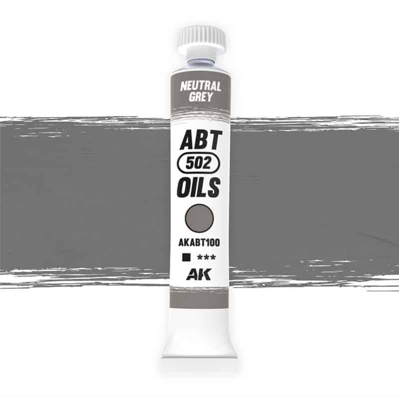 Abteilung 502 Oil Paint Neutral Grey (20ml) AKABT100