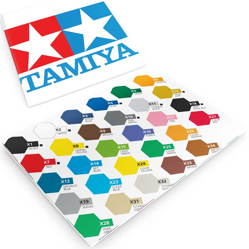 Tamiya Paints X Range Bundle