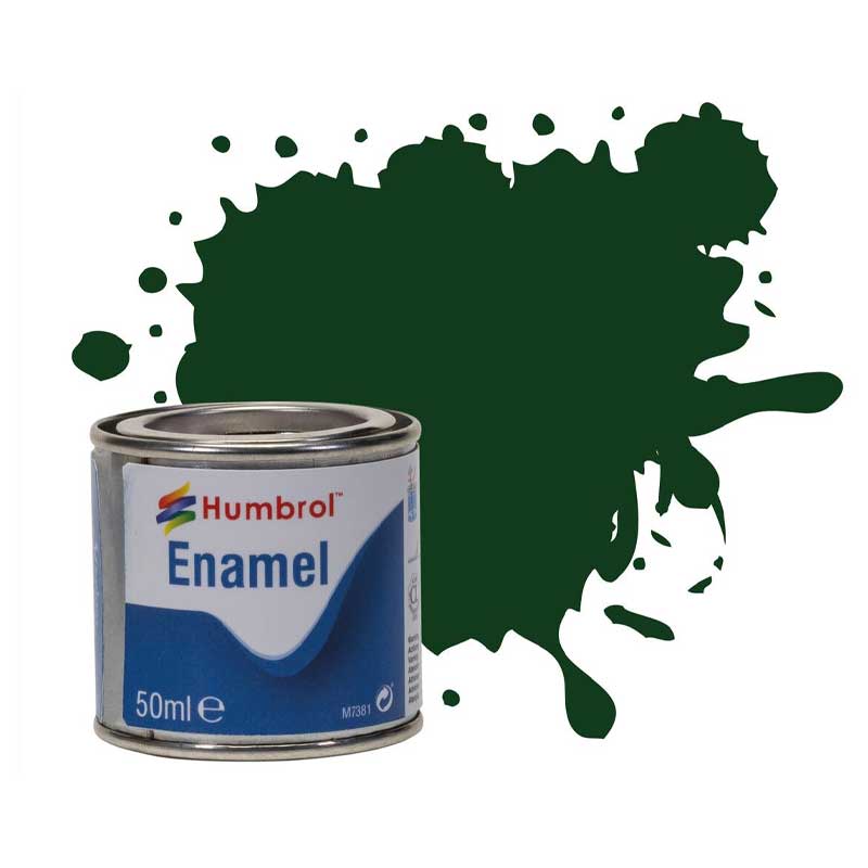 Humbrol Enamel No.3 Brunswick Green - Gloss (Tinlet No.2) (50ml) AQ0003 Humbrol Enamel No.3 Brunswick Green - Gloss (Tinlet No.2) (50ml) AQ0003