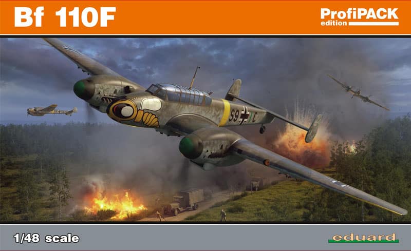 Eduard Profipack Bf 110F (1/48) 8207 Eduard Profipack Bf 110F (1/48) 8207