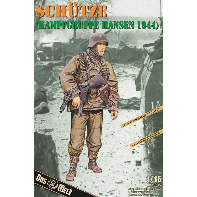Das Werk Schutze (Kampfgruppe Hansen 1944) (1/16) DW16015 Das Werk Schutze (Kampfgruppe Hansen 1944) (1/16) DW16015