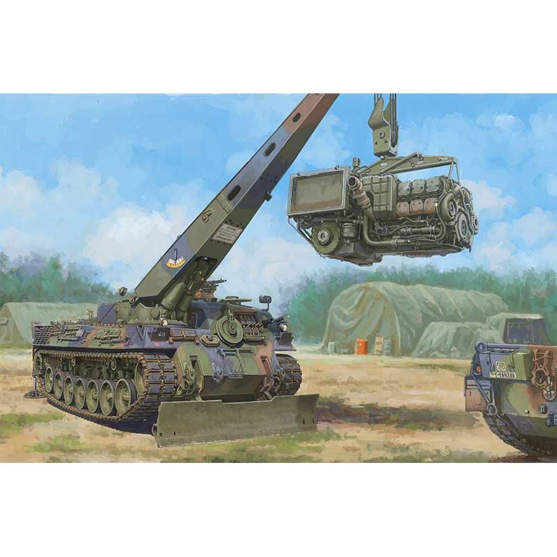 1/35 Bergepanzer BPz2A2 "Buffalo" ARV Hobbyboss 84568 1/35 Bergepanzer BPz2A2 "Buffalo" ARV Hobbyboss 84568