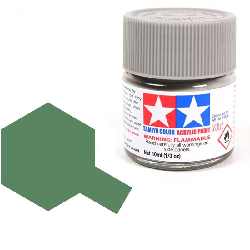 Tamiya Acrylic XF-89 Dark Green 2 (10ml) 81789 Tamiya Acrylic XF-89 Dark Green 2 (10ml) 81789