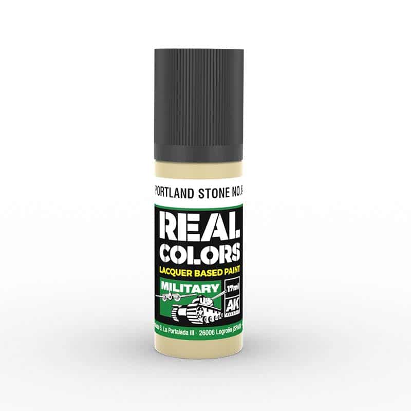 AK Interactive Real Color - Portland Stone No.64 (BS381) (17ml) RC869