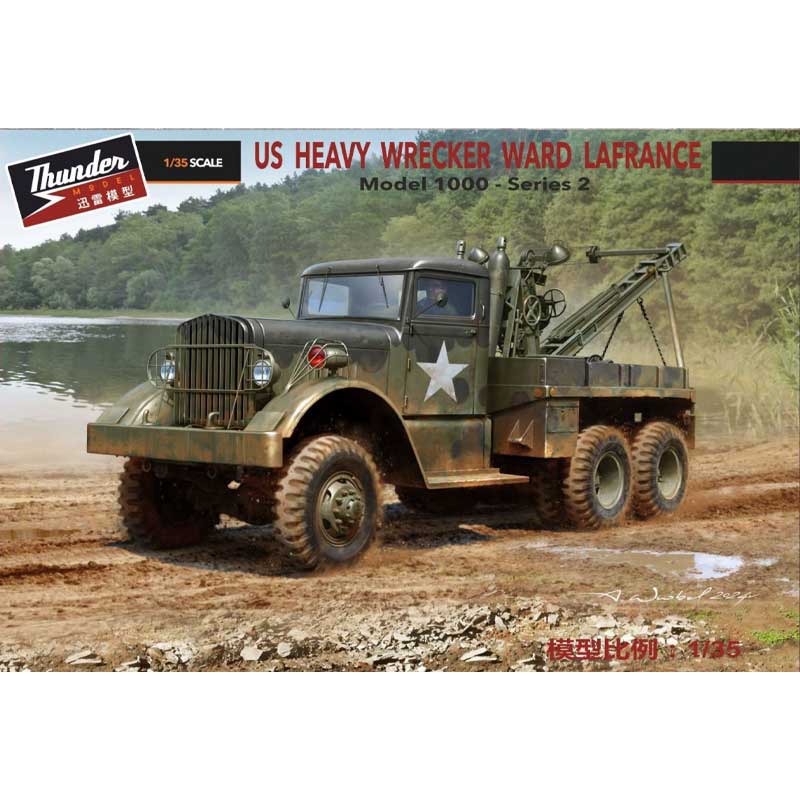 Thunder Model US Heavy Wrecker Ward LaFrance M1000 MK.2 (1/35) 35010 Thunder Model US Heavy Wrecker Ward LaFrance M1000 MK.2 (1/35) 35010