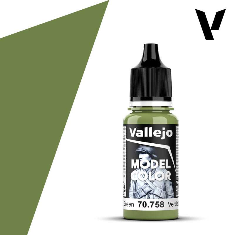 Vallejo Model Color - Bright Green (18ml) 70.758 Vallejo Model Color - Bright Green (18ml) 70.758