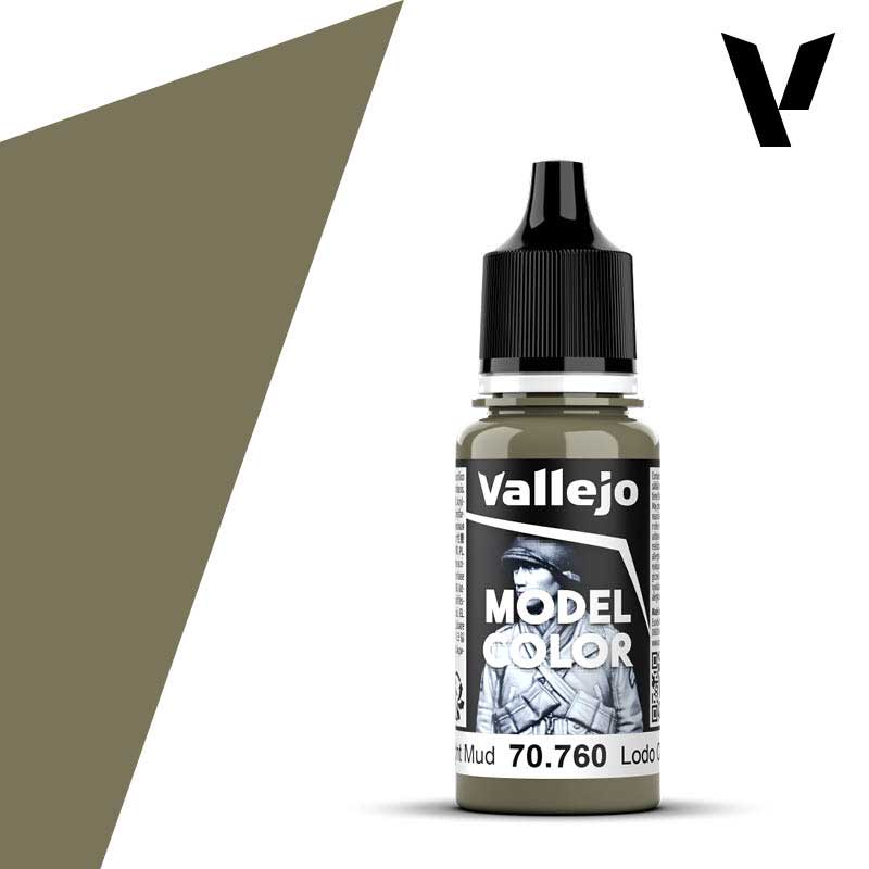 Vallejo Model Color - Light Mud (18ml) 70.760 Vallejo Model Color - Light Mud (18ml) 70.760