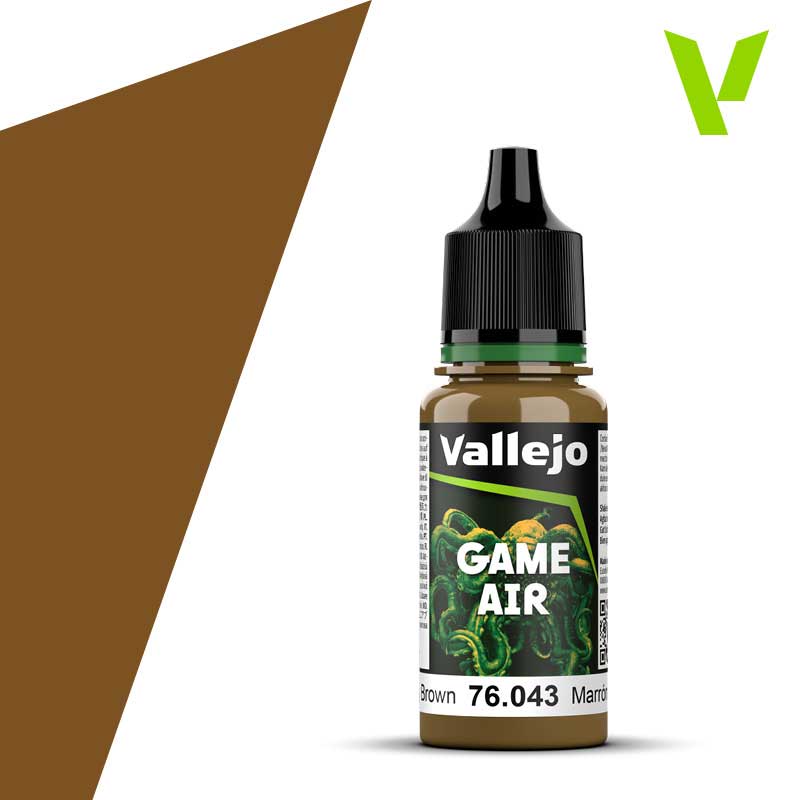 Vallejo Game Air - Beasty Brown (18ml) 76.043 Vallejo Game Air - Beasty Brown (18ml) 76.043