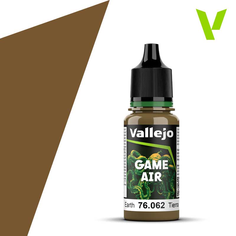 Vallejo Game Air - Earth (18ml) 76.062 Vallejo Game Air - Earth (18ml) 76.062