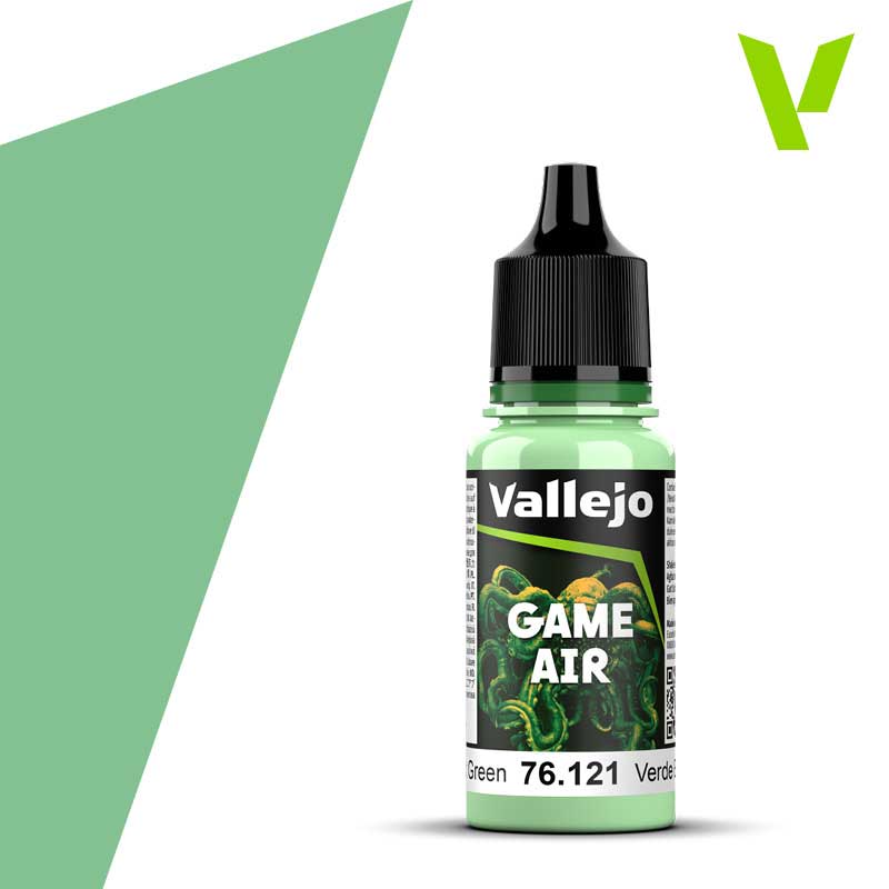 Vallejo Game Air - Ghost Green (18ml) 76.121 Vallejo Game Air - Ghost Green (18ml) 76.121