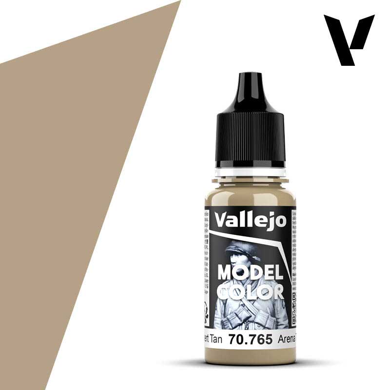 Vallejo Model Color - Desert Tan (18ml) 70.765 Vallejo Model Color - Desert Tan (18ml) 70.765