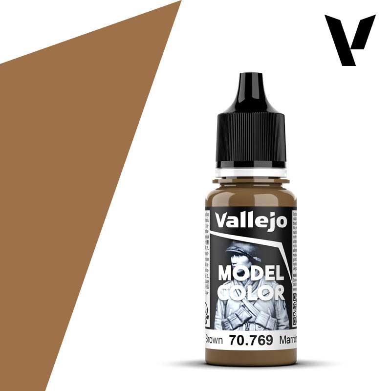 Vallejo Model Color - Mustard Brown (18ml) 70.769 Vallejo Model Color - Mustard Brown (18ml) 70.769