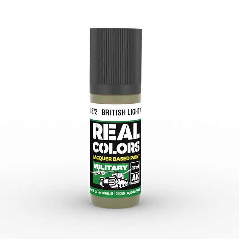 AK Interactive Real Color - British Light Mud (17ml) RC872