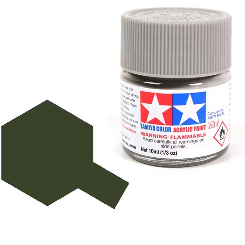 Tamiya Acrylic XF-81 RAF Dark Green 2 (10ml) 81781 Tamiya Acrylic XF-81 RAF Dark Green 2 (10ml) 81781