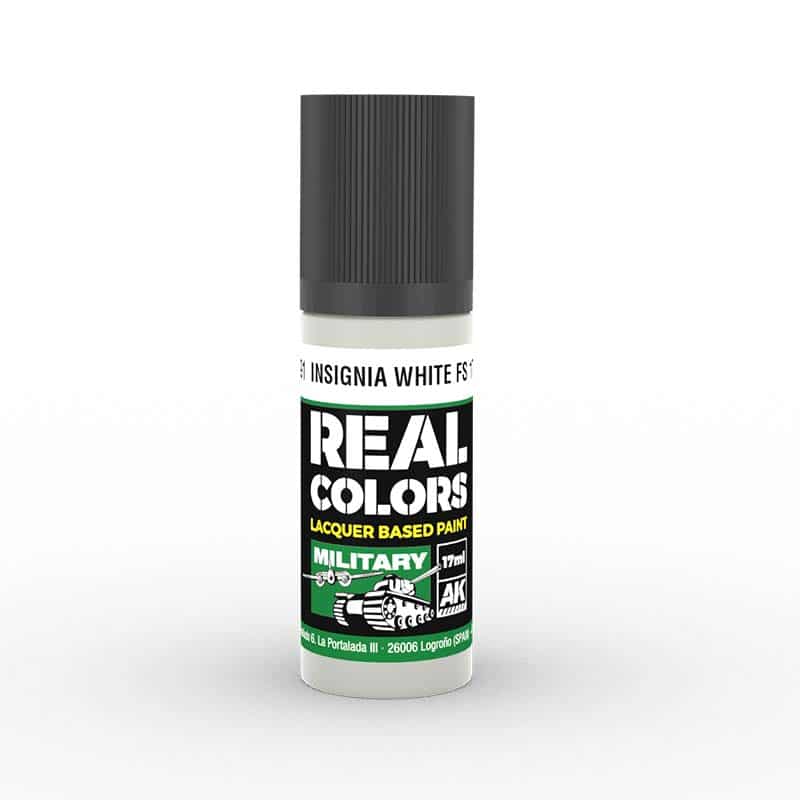 AK Interactive Real Color - Insignia White FS 17875 (17ml) RC891