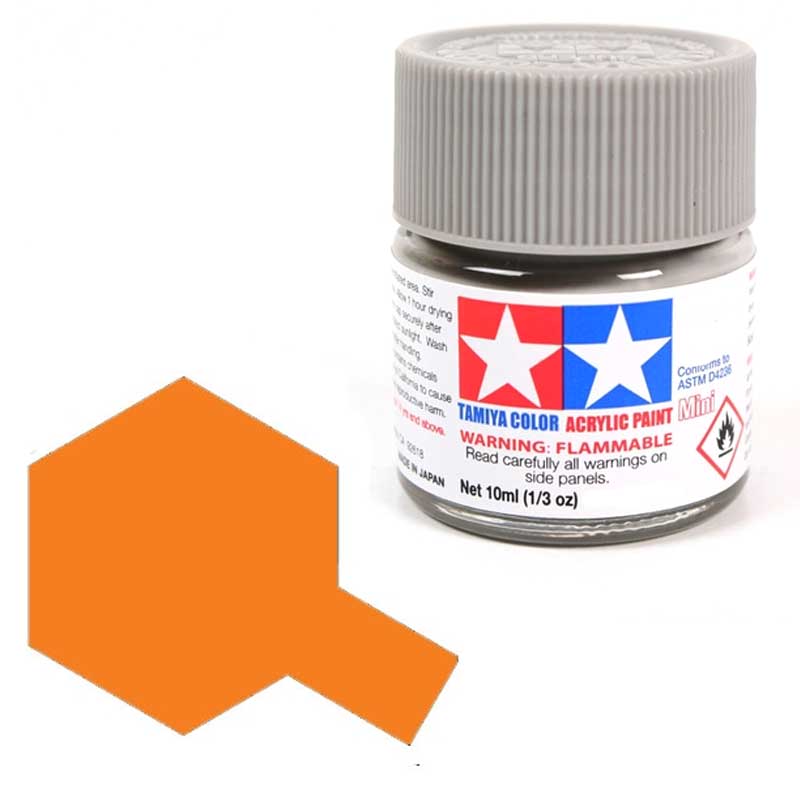 Tamiya Acrylic X-26 Clear Orange (10ml) 81526 Tamiya Acrylic X-26 Clear Orange (10ml) 81526