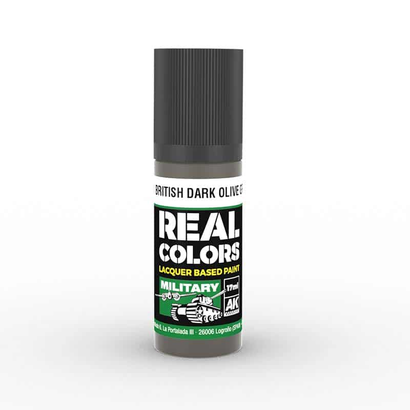 AK Interactive Real Color - British Dark Olive Green PFI (17ml) RC870