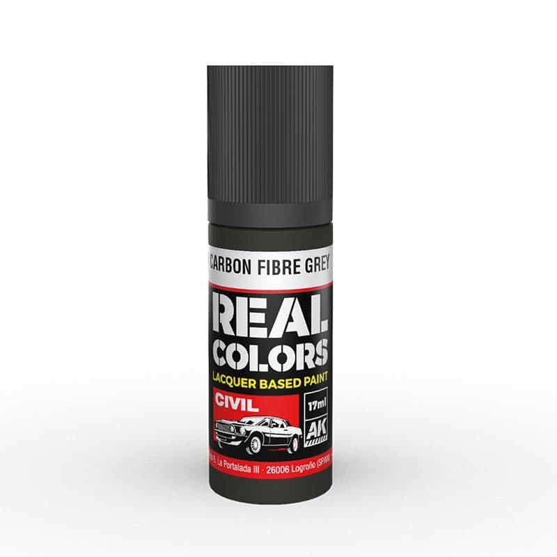 AK Interactive Real Color - Carbon Fibre Grey (17ml) RC829 AK Interactive Real Color - Carbon Fibre Grey (17ml) RC829