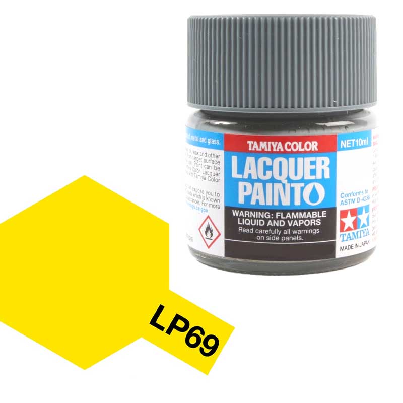 Tamiya Lacquer - LP-69 Clear Yellow (10ml) 82169 Tamiya Lacquer - LP-69 Clear Yellow (10ml) 82169