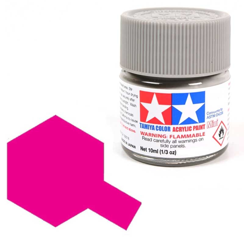 Tamiya Acrylic X-27 Clear Red (10ml) 81527 Tamiya Acrylic X-27 Clear Red (10ml) 81527