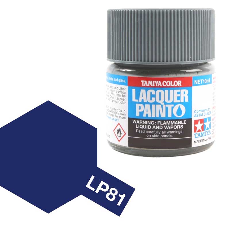 Tamiya Lacquer - LP-81 Mixing Blue 82181 (10ml) Tamiya Lacquer - LP-81 Mixing Blue 82181 (10ml)