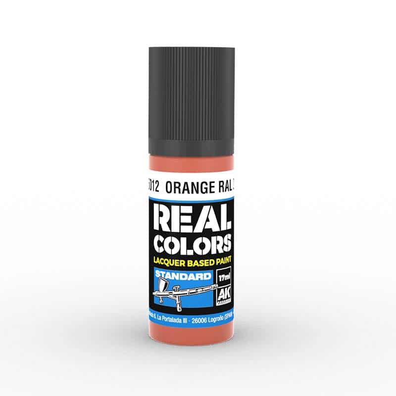 AK Interactive Real Color - Orange RAL 2004 (17ml) RC812 AK Interactive Real Color - Orange RAL 2004 (17ml) RC812