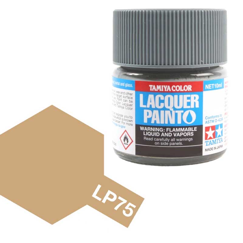 Tamiya Lacquer - LP-75 Buff (10ml) (10ml) 82175 Tamiya Lacquer - LP-75 Buff (10ml) (10ml) 82175