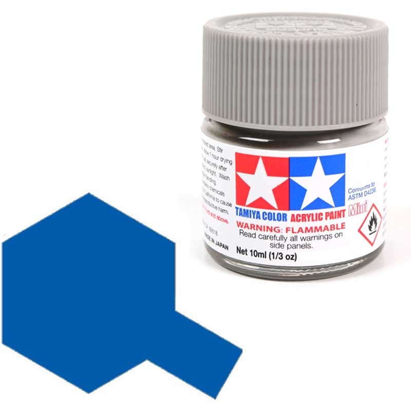 Tamiya Acrylic X-4 Blue (10ml) 81504 Tamiya Acrylic X-4 Blue (10ml) 81504