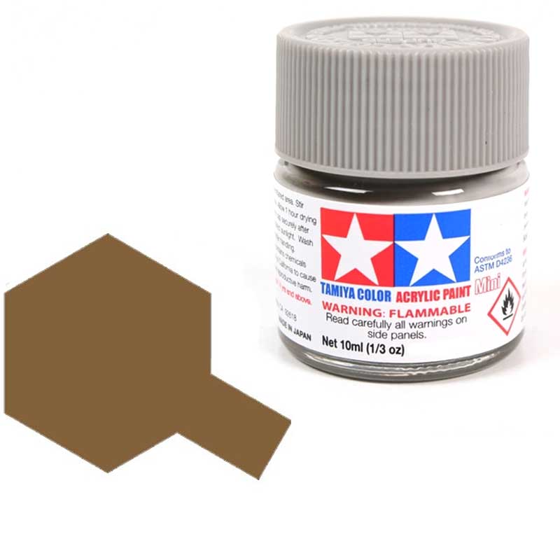 Tamiya Acrylic XF-72 Brown (10ml) 81772 Tamiya Acrylic XF-72 Brown (10ml) 81772
