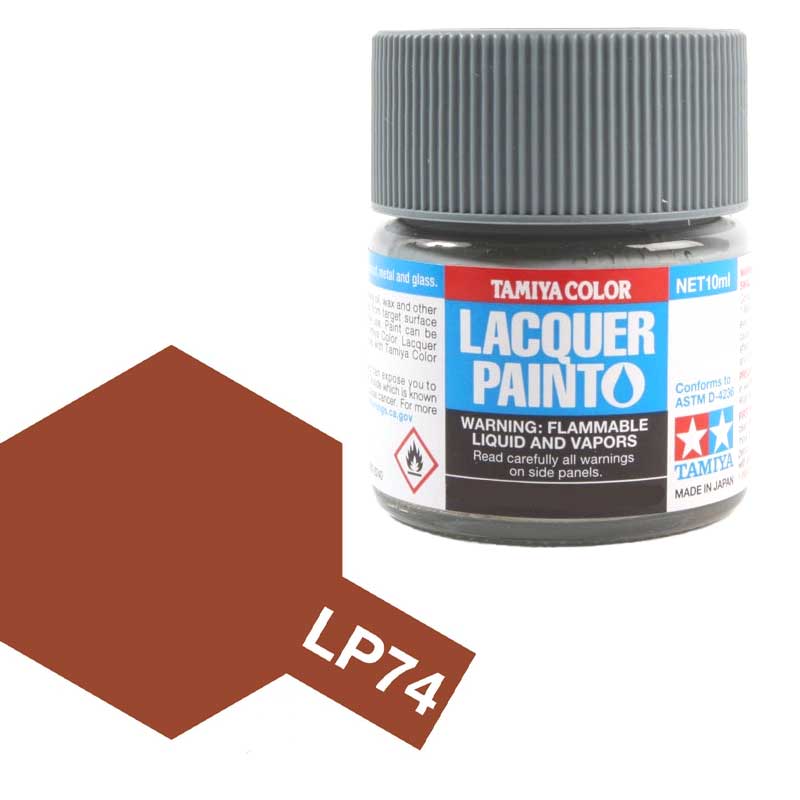 Tamiya Lacquer - LP-74 Flat Earth (10ml) (10ml) 82174 Tamiya Lacquer - LP-74 Flat Earth (10ml) (10ml) 82174
