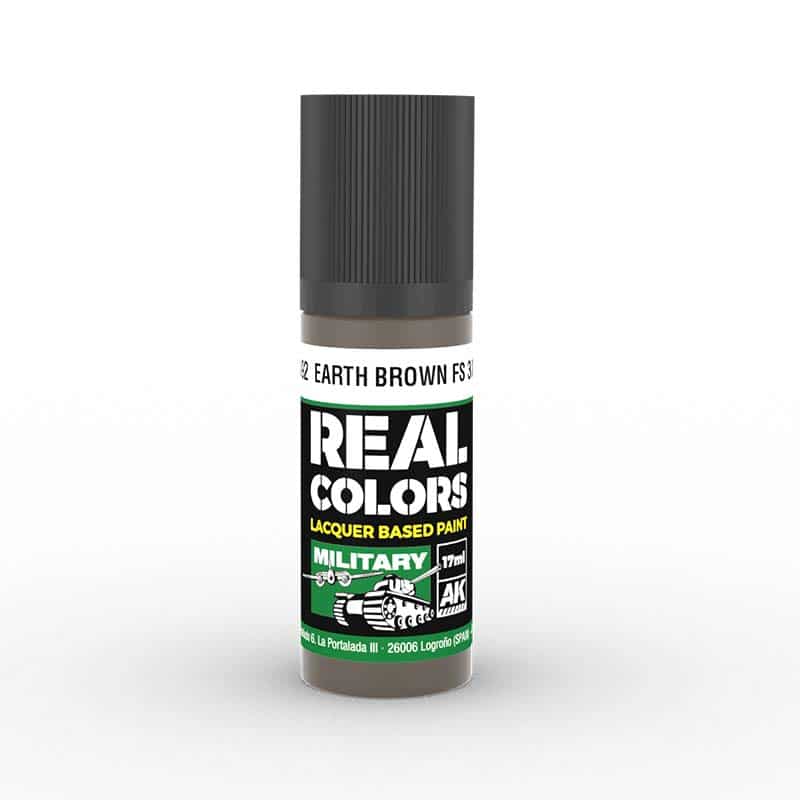 AK Interactive Real Color - Earth Brown FS 30099 (17ml) RC892
