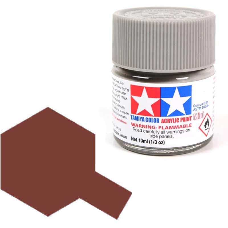 Tamiya Acrylic X-9 Brown (10ml) 81509 Tamiya Acrylic X-9 Brown (10ml) 81509