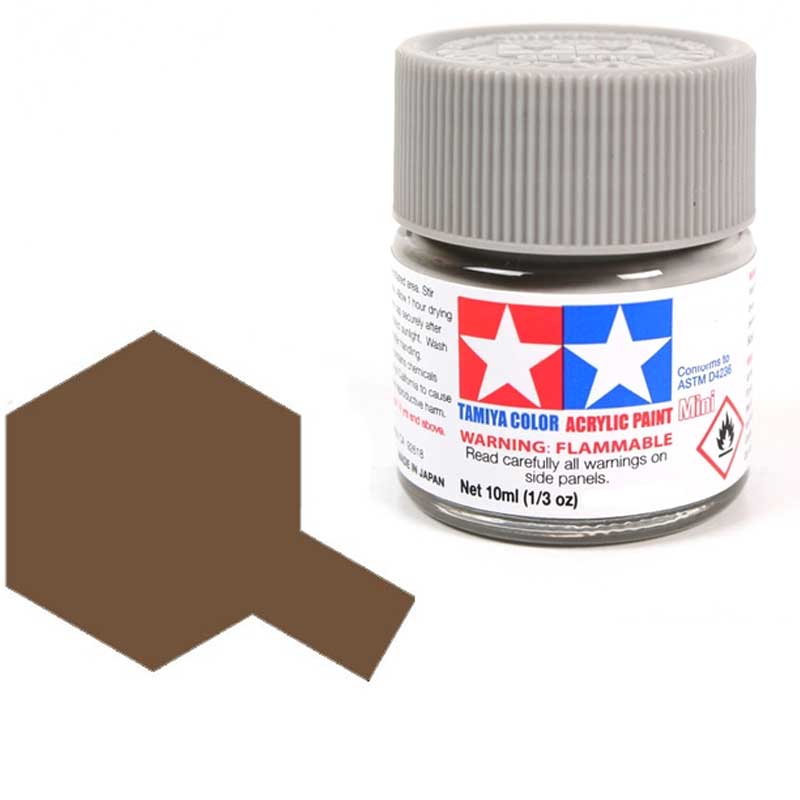 Tamiya Acrylic XF-68 NATO Brown (10ml) 81768 Tamiya Acrylic XF-68 NATO Brown (10ml) 81768