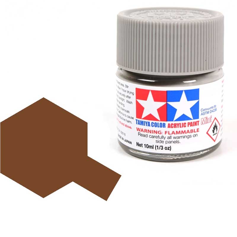 Tamiya Acrylic XF-79 LiNo.Deck Brown (10ml) 81779 Tamiya Acrylic XF-79 LiNo.Deck Brown (10ml) 81779