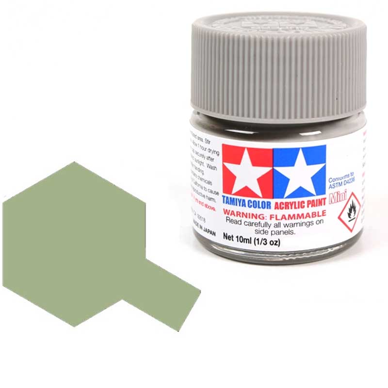 Tamiya Acrylic XF-76 IJN Gray Green (10ml) 81776 Tamiya Acrylic XF-76 IJN Gray Green (10ml) 81776