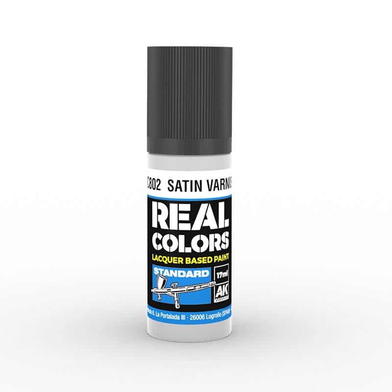 AK Interactive Real Color - Satin Varnish (17ml) RC802 AK Interactive Real Color - Satin Varnish (17ml) RC802