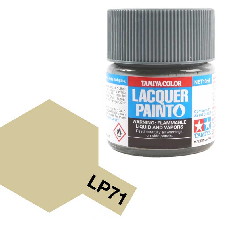 Tamiya Lacquer - LP-71 Champagne Gold (10ml) 82171 Tamiya Lacquer - LP-71 Champagne Gold (10ml) 82171