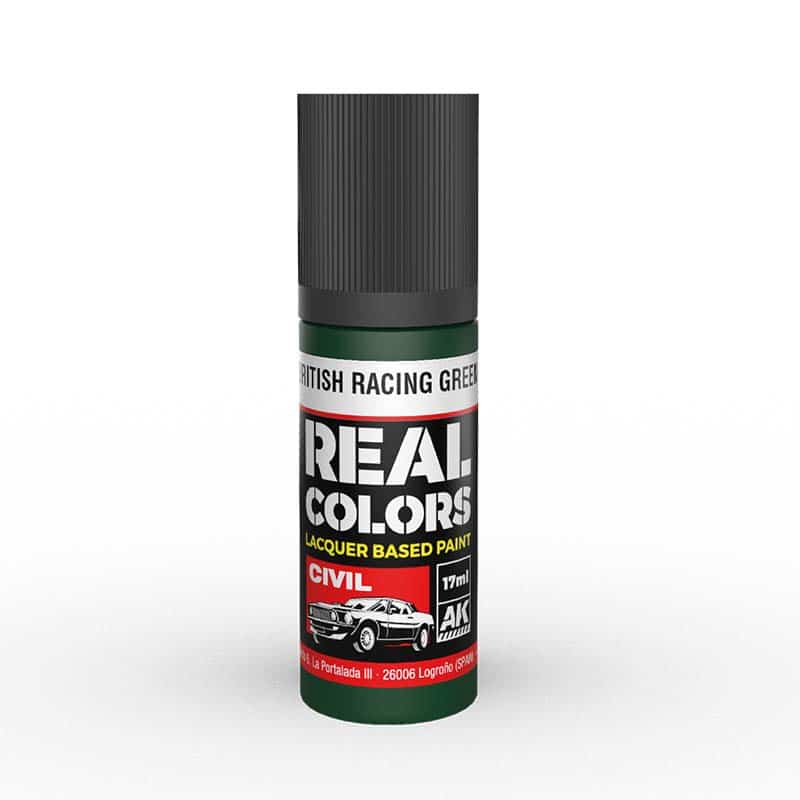 AK Interactive Real Color - British Racing Green (17ml) RC847 AK Interactive Real Color - British Racing Green (17ml) RC847