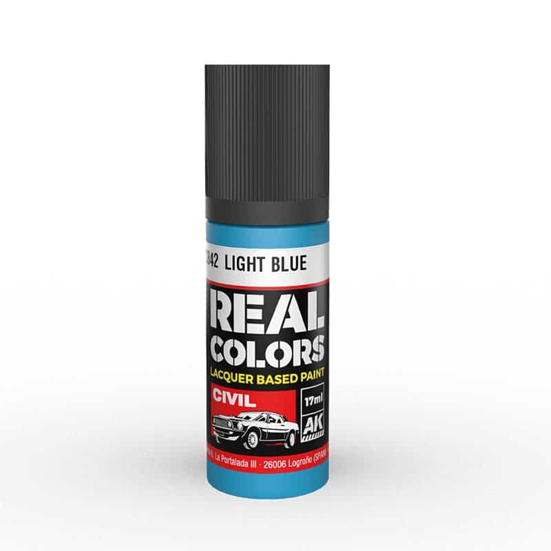 AK Interactive Real Color - Light Blue (17ml) RC842 AK Interactive Real Color - Light Blue (17ml) RC842