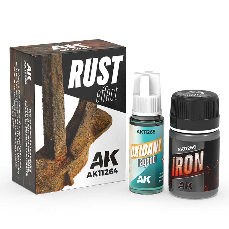 AK Interactive Rust Effect Set AK-11264 AK Interactive Rust Effect Set AK-11264