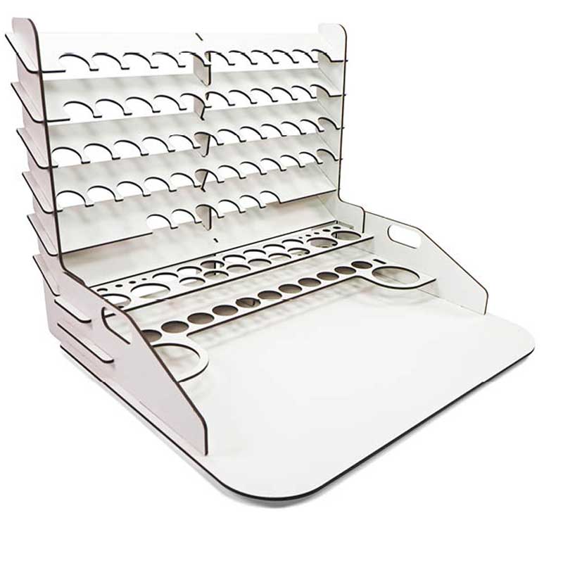 Vallejo Paint Display And Work Station With Vertical Storage (40x30cm) 26.012 Vallejo Paint Display And Work Station With Vertical Storage (40x30cm) 26.012