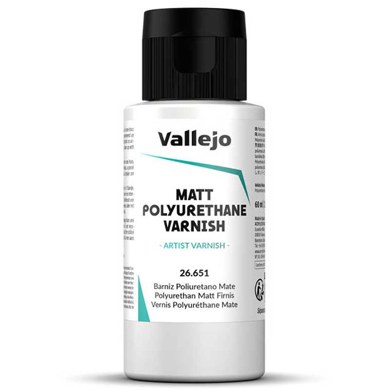 Vallejo Matt Polyurethane Varnish (60ml) 26.651 Vallejo Matt Polyurethane Varnish (60ml) 26.651